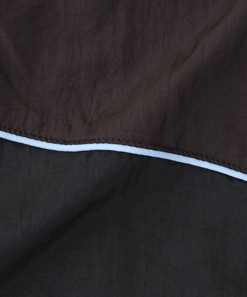 BOTT(ボット)の「BoTT / ボット PANELED TRACK JACKET(ナイロンジャケット・メンズ・カーキ/ブラウン・MEDIUM/SMALL/LARGE)」の8枚目の写真