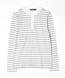  (Never) Acquiesce（ネバーアクイース）の「スパンテレコヘンリーネックロンT（Tシャツ/カットソー）」