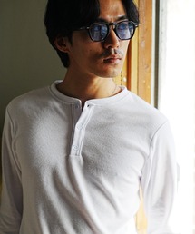  (Never) Acquiesce（ネバーアクイース）の「スパンテレコヘンリーネックロンT（Tシャツ/カットソー）」