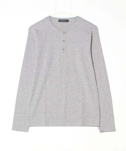  (Never) Acquiesce（ネバーアクイース）の「スパンテレコヘンリーネックロンT（Tシャツ/カットソー・メンズ・グレー/ブラック/ホワイト/ホワイト系その他/グレー系その他・MEDIUM/X-LARGE/LARGE）」の18枚目の写真