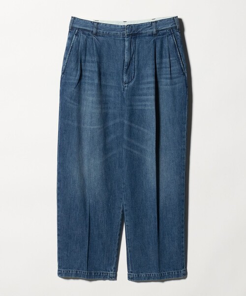 FARAH（ファーラー）の「＜FARAH＞ 2タック ワイド デニム スラックス（デニムパンツ・メンズ・ブラック/コバルトブルー・32inch/30inch/34inch）」の2枚目の写真