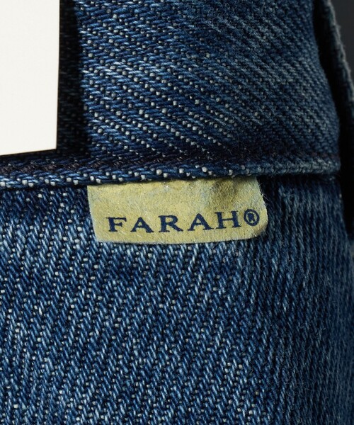 FARAH（ファーラー）の「＜FARAH＞ 2タック ワイド デニム スラックス（デニムパンツ・メンズ・ブラック/コバルトブルー・32inch/30inch/34inch）」の11枚目の写真