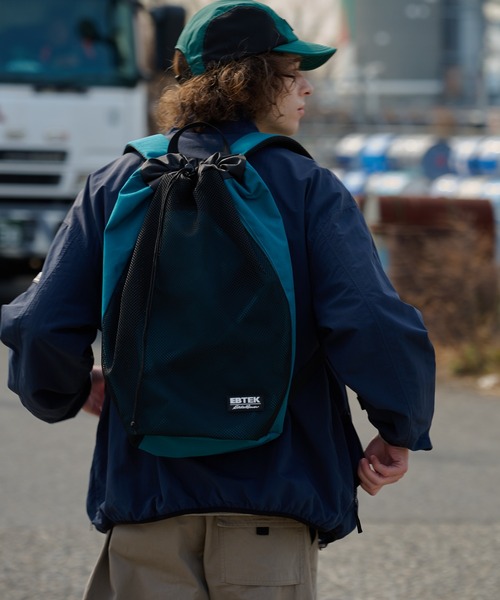 Eddie Bauer(エディーバウアー)の「EBTEK メッシュ バックパック(バックパック/リュック・メンズ・オレンジ/グリーン/ブラック・F)」の2枚目の写真