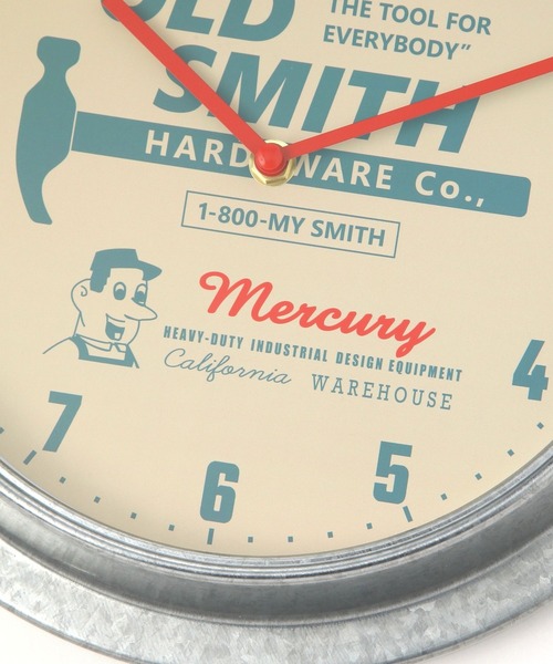 niko and...（ニコアンド）の「【MERCURY×OLD SMITH】コラボ　ウォールクロック（掛け時計・レディース・その他・0）」の5枚目の写真