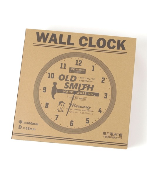 niko and...（ニコアンド）の「【MERCURY×OLD SMITH】コラボ　ウォールクロック（掛け時計・レディース・その他・0）」の8枚目の写真