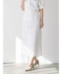 TONAL（トーナル）の「ケミカルレースタイトスカート（スカート）」