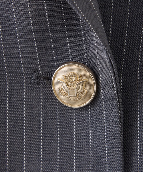one after another NICE CLAUP(ワンアフターアナザーナイスクラップ)の「【セットアップ可能】リボンジャケット(テーラードジャケット・レディース・チャコールグレー/ブラック/ネイビー・FREE)」の10枚目の写真