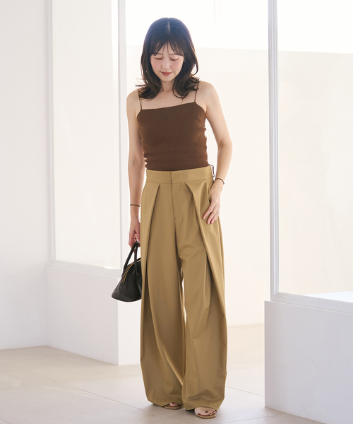 plage（プラージュ）の「R’IAM WOOSTED パンツ（その他パンツ・レディース・ベージュ・38/36/34）」の3枚目の写真