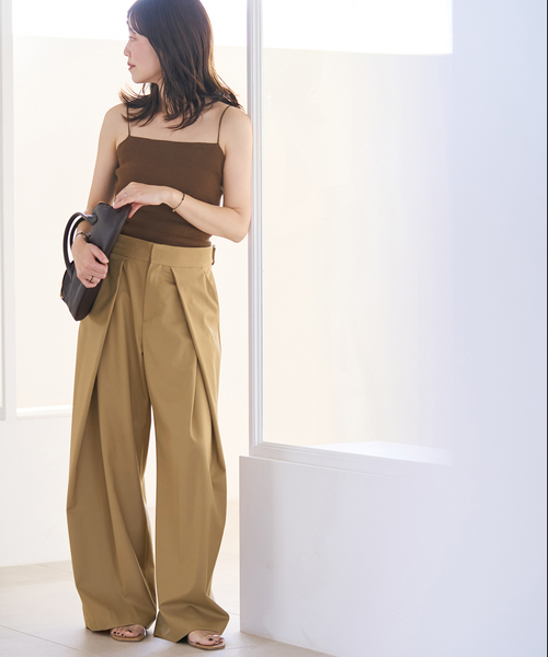 plage（プラージュ）の「R’IAM WOOSTED パンツ（その他パンツ・レディース・ベージュ・38/36/34）」の5枚目の写真