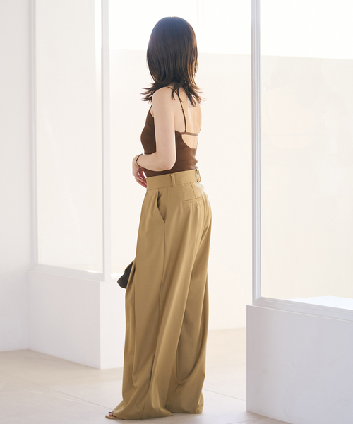 plage（プラージュ）の「R’IAM WOOSTED パンツ（その他パンツ・レディース・ベージュ・38/36/34）」の6枚目の写真