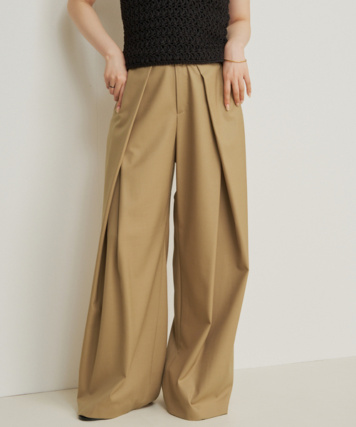 plage（プラージュ）の「R’IAM WOOSTED パンツ（その他パンツ・レディース・ベージュ・38/36/34）」の16枚目の写真