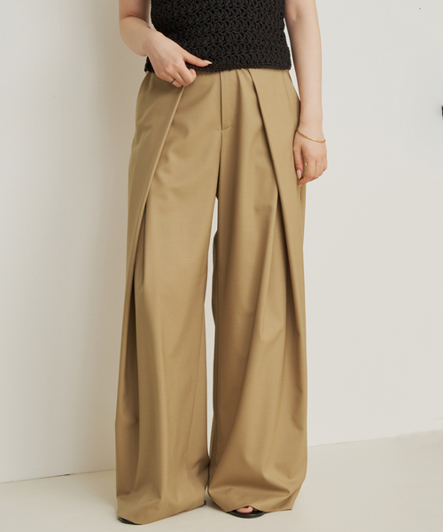 plage（プラージュ）の「R’IAM WOOSTED パンツ（その他パンツ・レディース・ベージュ・38/36/34）」の17枚目の写真