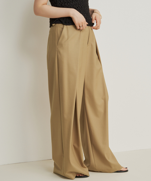plage（プラージュ）の「R’IAM WOOSTED パンツ（その他パンツ・レディース・ベージュ・38/36/34）」の18枚目の写真