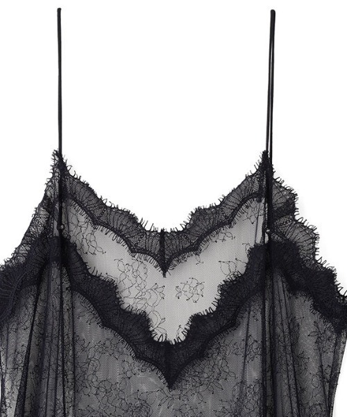 ETRE TOKYO（エトレトウキョウ）の「シアーレイヤードキャミワンピース（ワンピース・レディース・ネイビー/オフホワイト・S/M）」の16枚目の写真