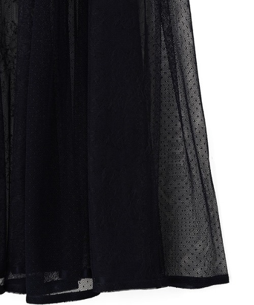 ETRE TOKYO（エトレトウキョウ）の「シアーレイヤードキャミワンピース（ワンピース・レディース・ネイビー/オフホワイト・S/M）」の18枚目の写真