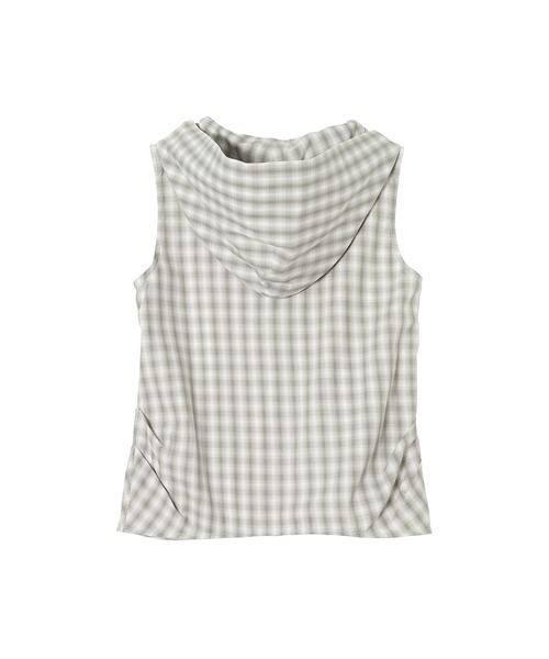 forget-me-nots(フォーゲットミーノッツ)の「FULL ZIP HOODED VEST FMN-26SS-VE-001(その他アウター・レディース・ベージュ/オリーブ・FREE)」の12枚目の写真