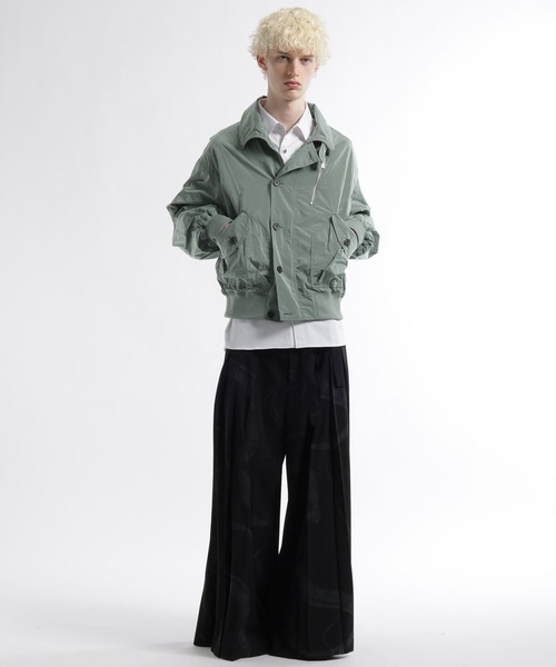 HARE（ハレ）の「コンパクトミリタリーブルゾン(HARE)（ブルゾン・メンズ・ブラック/グレー・FREE）」の13枚目の写真