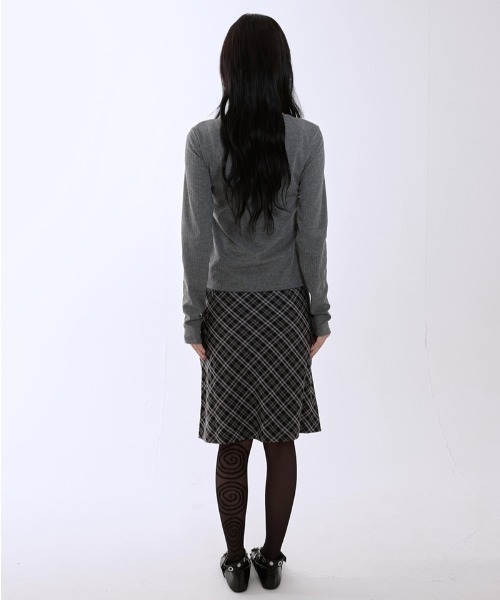 runningHIGH(ランニングハイ)の「A'GEM/9 × .kom 『runningHIGH/ランニングハイ』 STAR POINT SLIM CARDIGAN/スターポイントスリムカーディガン(カーディガン/ボレロ・レディース・グレー/ネイビー・FREE)」の12枚目の写真