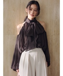 anuans（アニュアンス）の「【ZOZO限定カラー】シフォンボリュームブラウス（シャツ/ブラウス）」