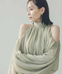 anuans（アニュアンス）の「【ZOZO限定カラー】シフォンボリュームブラウス（シャツ/ブラウス）」