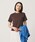 BEAUTY&YOUTH UNITED ARROWS�i�r���[�e�B�[�A���h���[�X���i�C�e�b�h�A���[�Y�j�́u�I�[�K�j�b�N�R�b�g�� T�V���c�iT�V���c/�J�b�g�\�[�j�v�b�_�[�N�u���E��