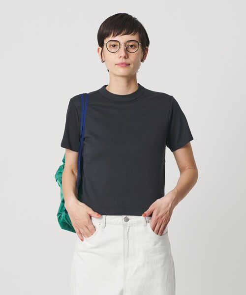 BEAUTY&YOUTH UNITED ARROWS(ビューティーアンドユースユナイテッドアローズ)の「オーガニックコットン Tシャツ(Tシャツ/カットソー・レディース・ホワイト/ピンク/ダークグレー/ダークブラウン・FREE)」の15枚目の写真