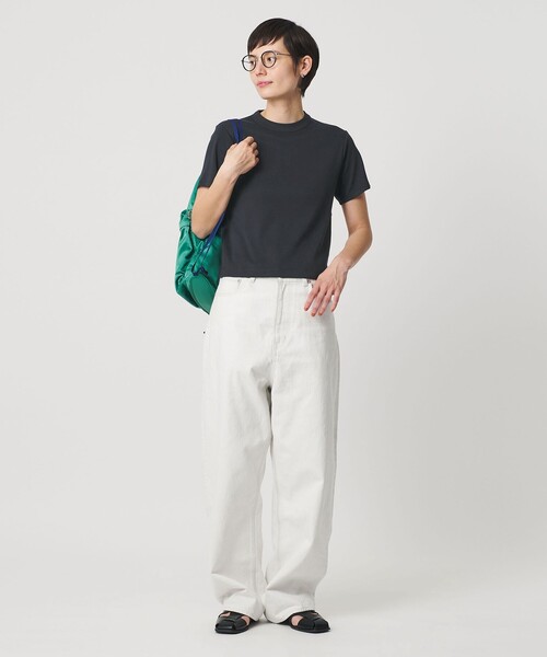 BEAUTY&YOUTH UNITED ARROWS(ビューティーアンドユースユナイテッドアローズ)の「オーガニックコットン Tシャツ(Tシャツ/カットソー・レディース・ホワイト/ピンク/ダークグレー/ダークブラウン・FREE)」の16枚目の写真