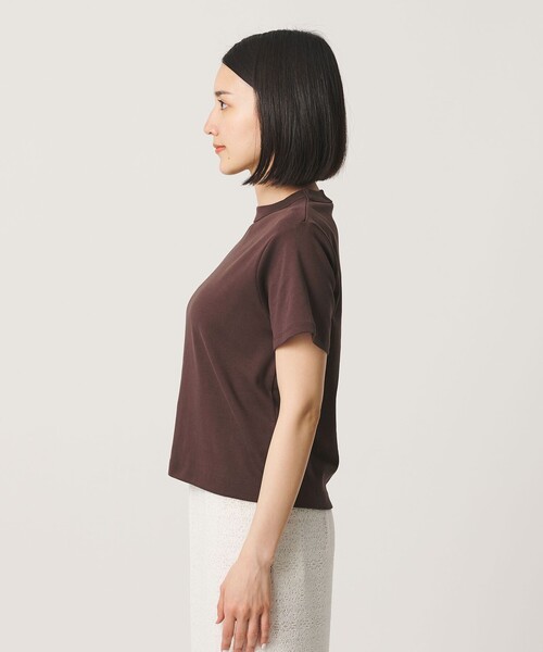 BEAUTY&YOUTH UNITED ARROWS(ビューティーアンドユースユナイテッドアローズ)の「オーガニックコットン Tシャツ(Tシャツ/カットソー・レディース・ホワイト/ピンク/ダークグレー/ダークブラウン・FREE)」の20枚目の写真