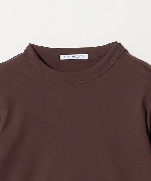 BEAUTY&YOUTH UNITED ARROWS(ビューティーアンドユースユナイテッドアローズ)の「オーガニックコットン Tシャツ(Tシャツ/カットソー・レディース・ホワイト/ピンク/ダークグレー/ダークブラウン/ワイン・FREE)」の21枚目の写真