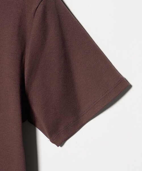 BEAUTY&YOUTH UNITED ARROWS(ビューティーアンドユースユナイテッドアローズ)の「オーガニックコットン Tシャツ(Tシャツ/カットソー・レディース・ホワイト/ピンク/ダークグレー/ダークブラウン/ワイン・FREE)」の22枚目の写真