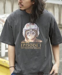 VENCEEXCHANGE（ヴァンスエクスチェンジ）の「USED風 STAR WARS スターウォーズ プリントTシャツ（Tシャツ/カットソー）」