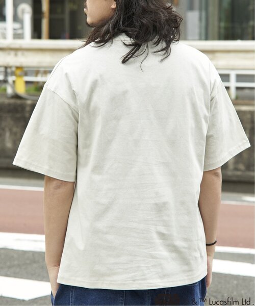 STAR WARS(スターウォーズ)の「USED風 STAR WARS スター・ウォーズ/マンダロリアン・アンド・グローグー プリントTシャツ(Tシャツ/カットソー・メンズ・ダークグレー/ブラック/ホワイト/オフホワイト・M/L/LL)」の19枚目の写真