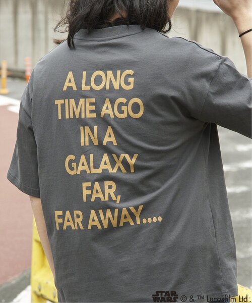 STAR WARS(スターウォーズ)の「USED風 STAR WARS スター・ウォーズ/マンダロリアン・アンド・グローグー プリントTシャツ(Tシャツ/カットソー・メンズ・ダークグレー/ブラック/ホワイト/オフホワイト・M/L/LL)」の21枚目の写真