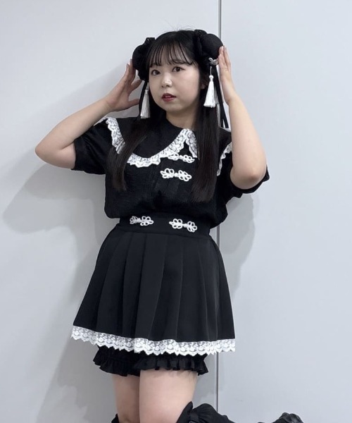 ボンちゃんママ様特注品♥上下3段フリル♡黒無地♡丈45cm×横150cm セール】Whinny/【2026春夏新作♪】ぱんだなりきりぽんぽん（バレッタ