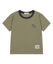 ロラ スモールロゴ配色半袖Tシャツ (13カラー)
