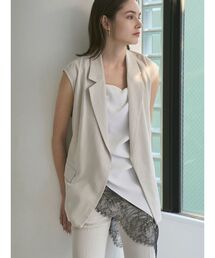 ELENDEEK | ベルテッドテイラードジレ(その他アウター)