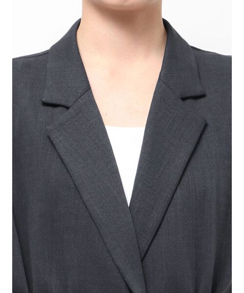 ELENDEEK（エレンディーク）の「ベルテッドテイラードジレ（その他アウター・レディース・アイボリー/ネイビー・FREE）」の20枚目の写真