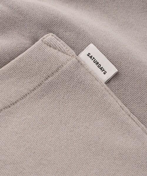 Saturdays NYC(サタデーズ ニューヨークシティ )の「Austin Pigment Dyed Sweat Short Pant(その他パンツ・メンズ・ブラック系その他/グレー・M/S/XL/L)」の6枚目の写真