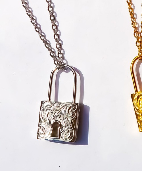 IRIEBEACH(アイリービーチ)の「2way padlock pierce/【ハワイアンジュエリー】【サージカルステンレス】【金属アレルギー対応】【IRIEBEACH / アイリービーチ】つけっぱなしOK(ピアス(片耳用)・レディース・シルバー/ピンク/ゴールド・FREE)」の3枚目の写真
