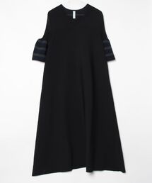 CFCL（シーエフシーエル）の「POTTERY SHORT BELL SLEEVE FLARE ニットワンピース（ワンピース）」