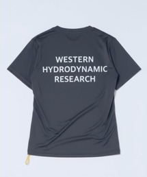 WESTERN HYDRODYNAMIC RESEARCH（ウェスタンハイドロダイナミックリサーチ）の「【Western Hydrodynamic Research/ウェスタン ハイドロダイナミック リサーチ】WORKER LASH JTEE　ラッシュガード使用可能　バックプリント　Tシャツ（ラッシュガード）」