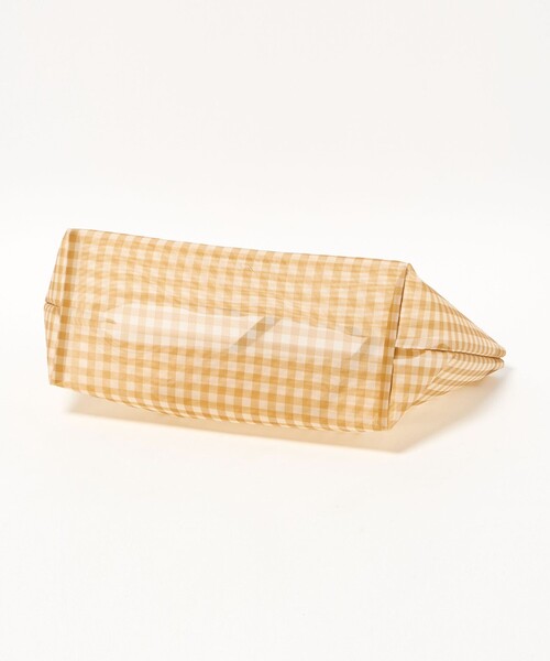 UNITED ARROWS(ユナイテッドアローズ)の「チェック メッシュ トートバッグ(トートバッグ・レディース・マスタード/ケリーグリーン・FREE)」の9枚目の写真