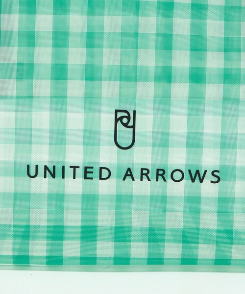 UNITED ARROWS(ユナイテッドアローズ)の「チェック メッシュ トートバッグ(トートバッグ・レディース・マスタード/ケリーグリーン・FREE)」の18枚目の写真