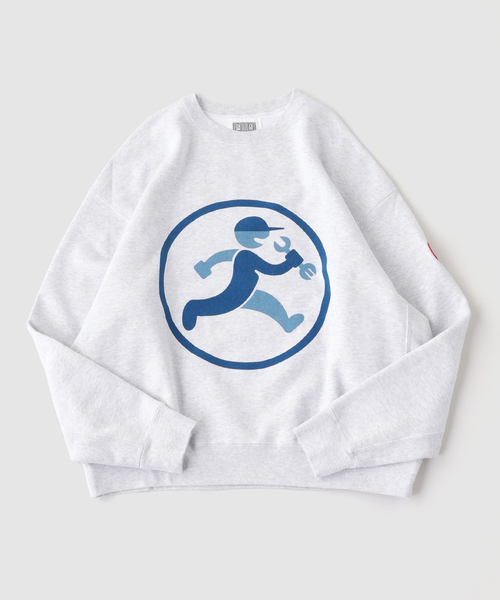 C.E(シーイー)の「C.E / シーイー cavempt AS HSF-001 CREW NECK(スウェット・メンズ・ライトグレー・MEDIUM/LARGE/X-LARGE)」の1枚目の写真