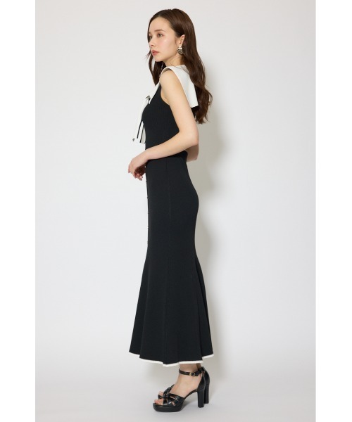 rienda(リエンダ)の「セーラーカラーニットマーメイドワンピース 春服 夏服(ワンピース・レディース・ブラウン/ミント/ブラック・FREE)」の17枚目の写真