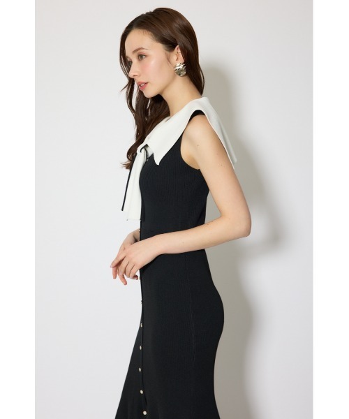rienda(リエンダ)の「セーラーカラーニットマーメイドワンピース 春服 夏服(ワンピース・レディース・ブラウン/ミント/ブラック・FREE)」の20枚目の写真