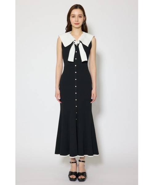 rienda(リエンダ)の「セーラーカラーニットマーメイドワンピース 春服 夏服(ワンピース・レディース・ブラウン/ミント/ブラック・FREE)」の21枚目の写真