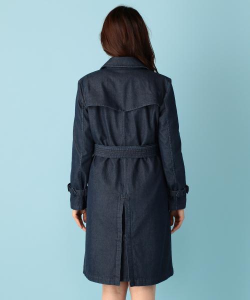 23区（ニジュウサンク）の「23区denim デニムトレンチコート（トレンチコート・レディース・スカイブルー系/ダルブルー系・46/44）」の17枚目の写真