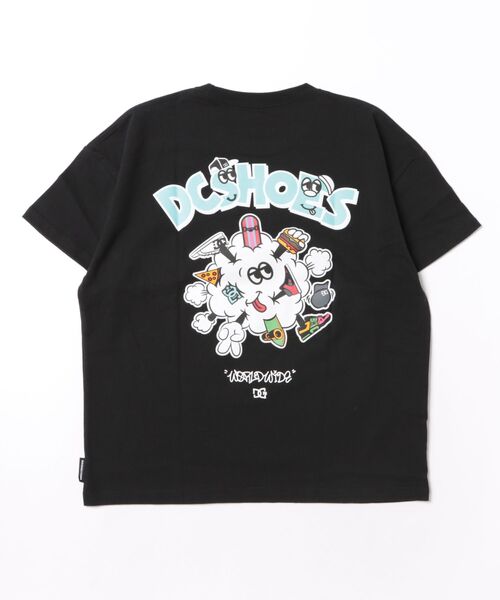 DC(ディーシー)の「DC/ディーシー 半袖 Tシャツ 26 KD RUSH ABOUT SS YST262509(Tシャツ/カットソー・キッズ・ブラック/グレー/オレンジ・120cm/130cm/150cm/160cm/140cm)」の4枚目の写真