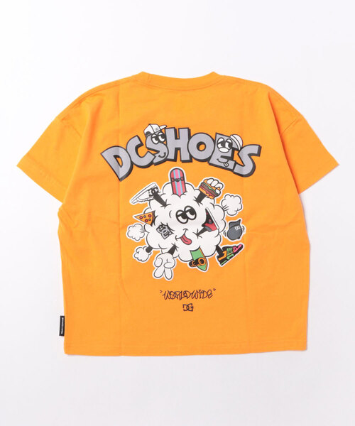 DC(ディーシー)の「DC/ディーシー 半袖 Tシャツ 26 KD RUSH ABOUT SS YST262509(Tシャツ/カットソー・キッズ・ブラック/グレー/オレンジ・120cm/130cm/150cm/160cm/140cm)」の6枚目の写真